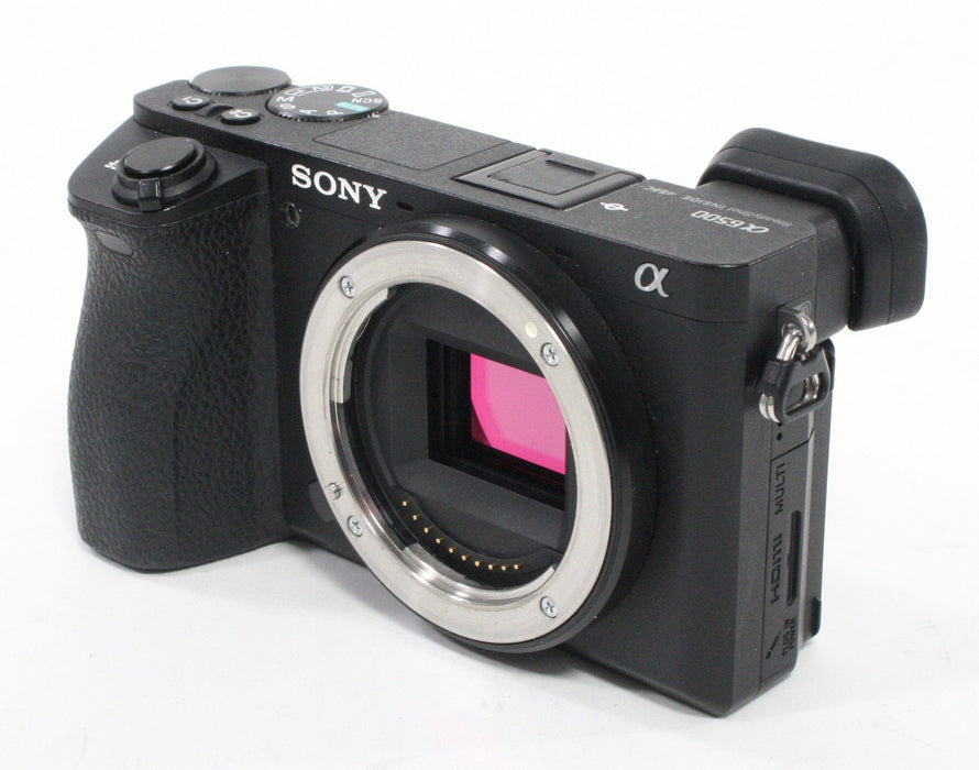 Sony a6500 Digital Camera Shutter Count ONLY 1,401 (incl dummy battery)