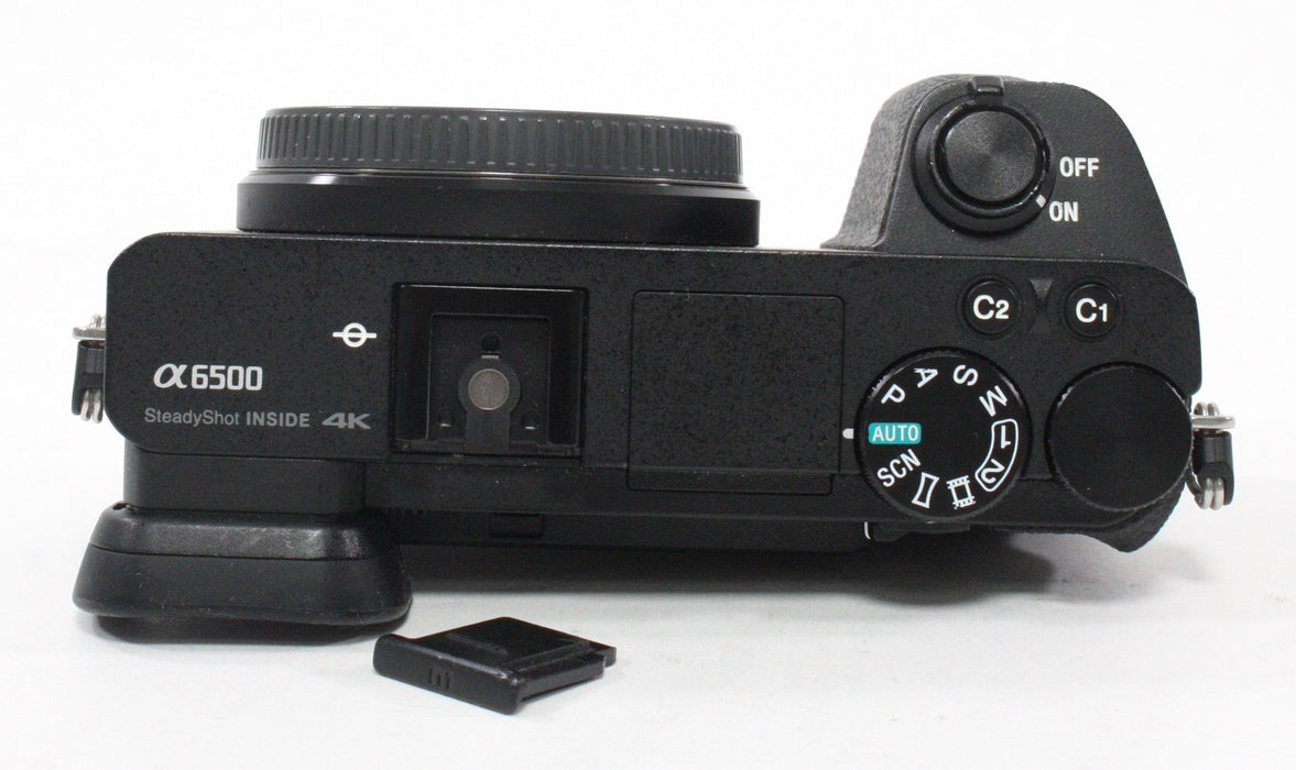 Sony a6500 Digital Camera Shutter Count ONLY 1,401 (incl dummy battery)