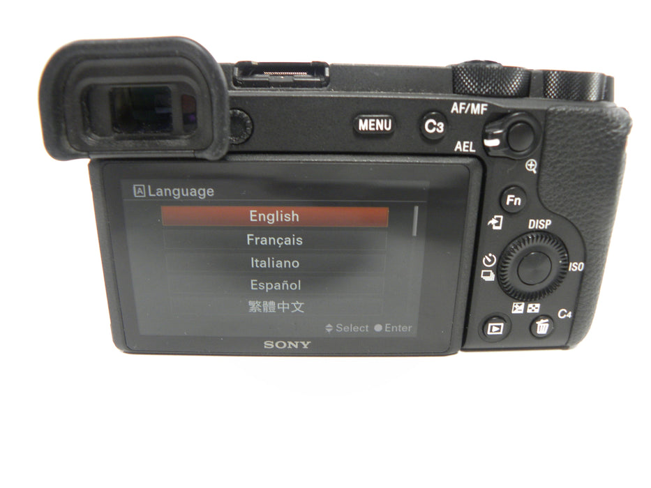 Sony a6600 24.2mp Digital Mirrorless Camera Body Only Shutter Ct. 977