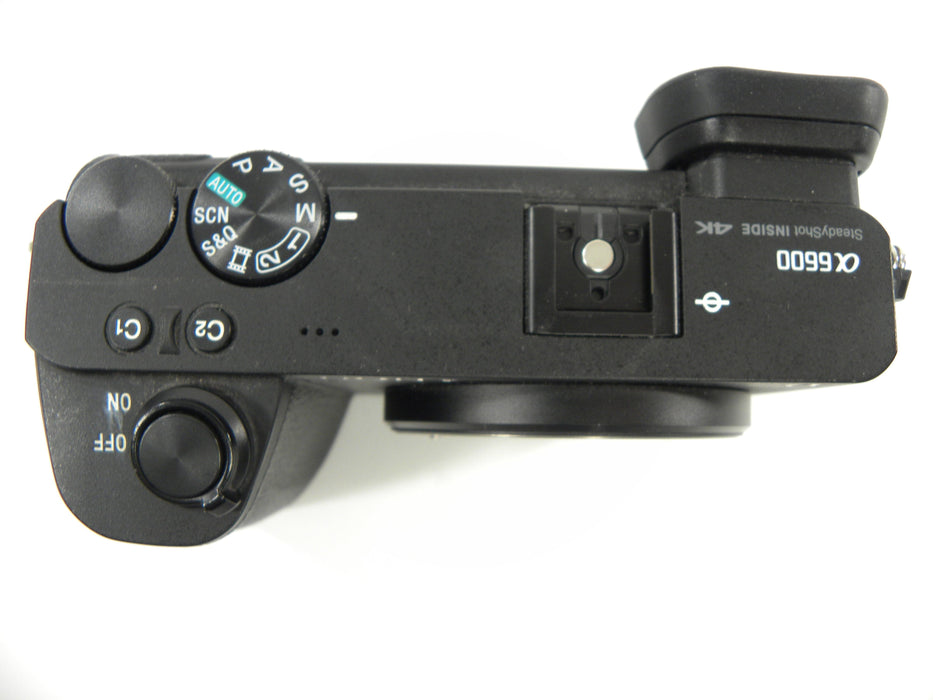Sony a6600 24.2mp Digital Mirrorless Camera Body Only Shutter Ct. 977