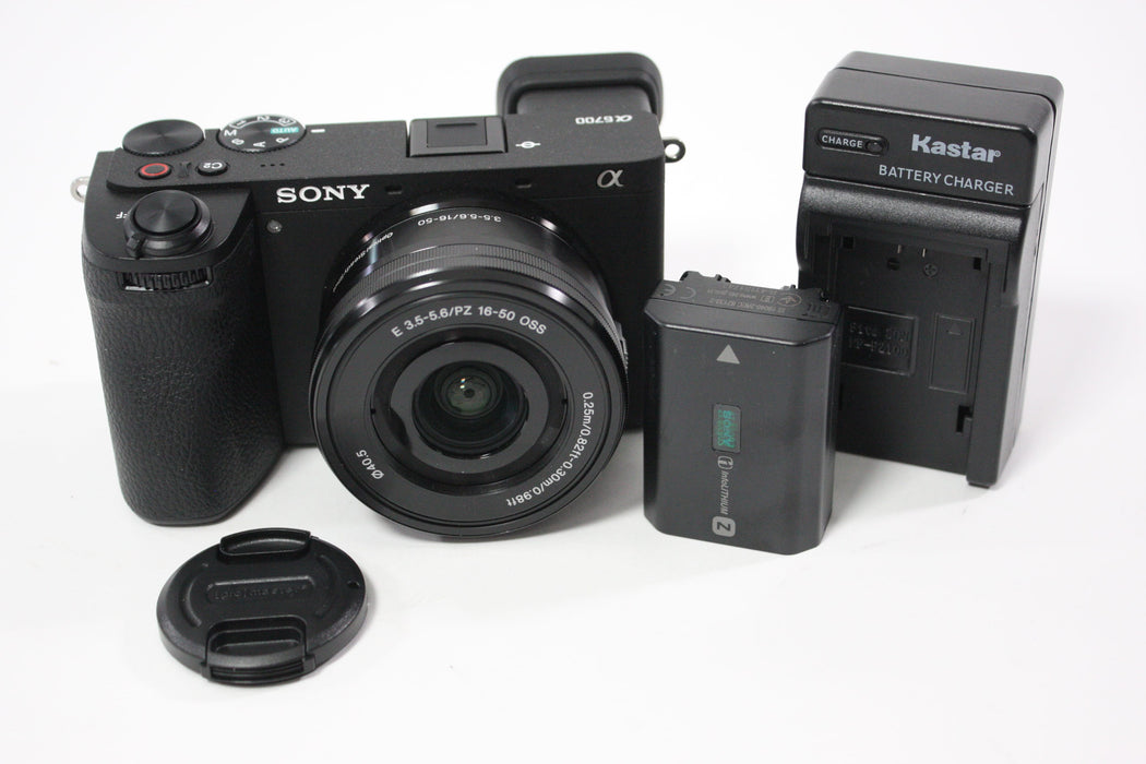 Sony A6700 Digital Mirrorless Camera with 16-50mm f/3.5-5.6 PZ OSS Lens for E Mount With Shutter Count 125