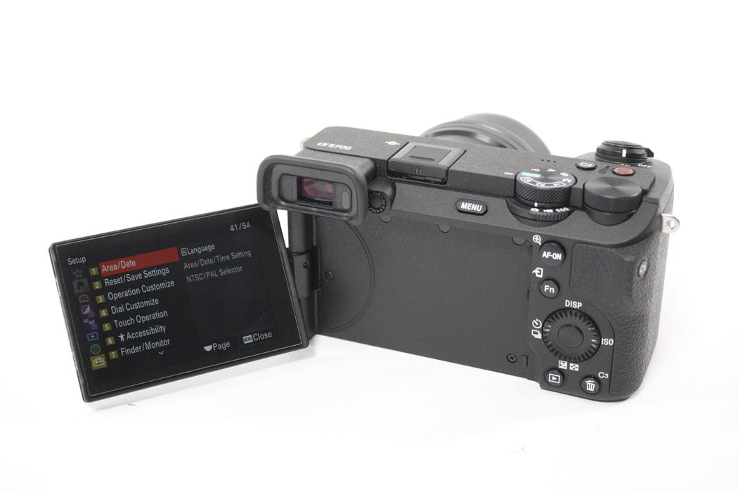 Sony A6700 Digital Mirrorless Camera with 16-50mm f/3.5-5.6 PZ OSS Lens for E Mount With Shutter Count 125