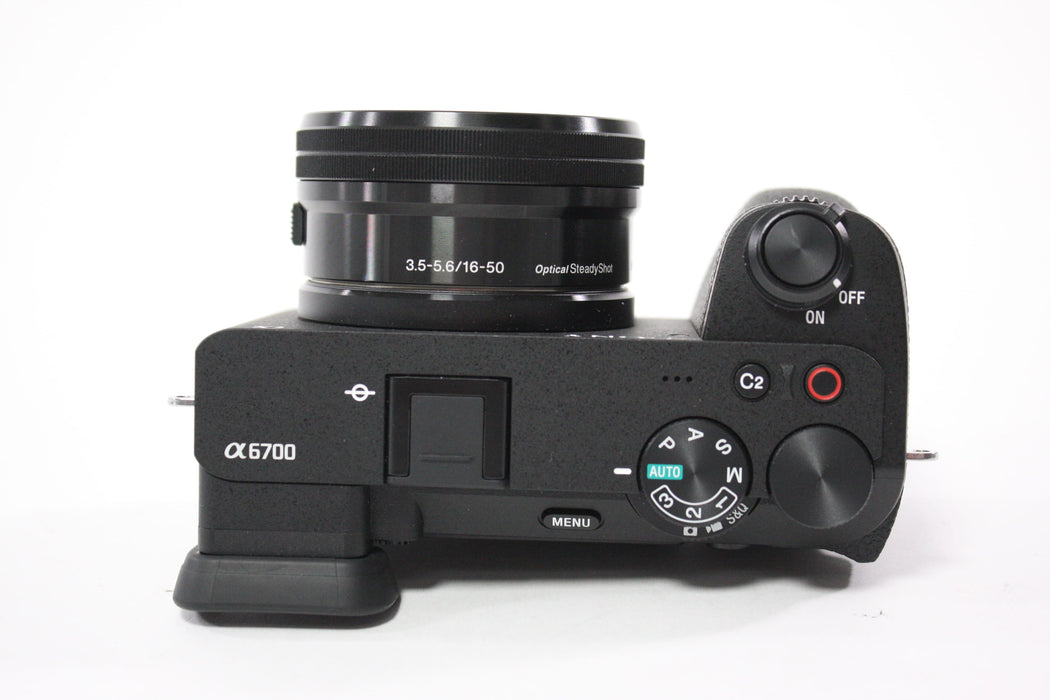 Sony A6700 Digital Mirrorless Camera with 16-50mm f/3.5-5.6 PZ OSS Lens for E Mount With Shutter Count 125