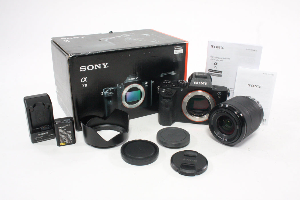 Sony a7 II Digital Mirrorless Camera with 28-70mm f/3.5-5.6 FE OSS Lens SC 1,189