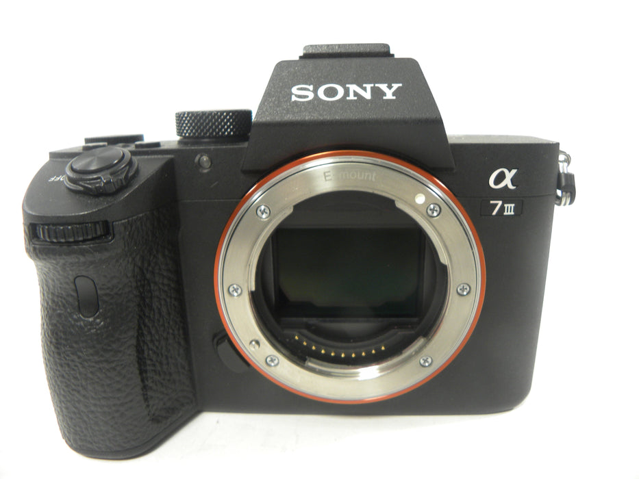 Sony a7 III 24.2mp Mirrorless Digital Body Only Shutter Ct. 4,151
