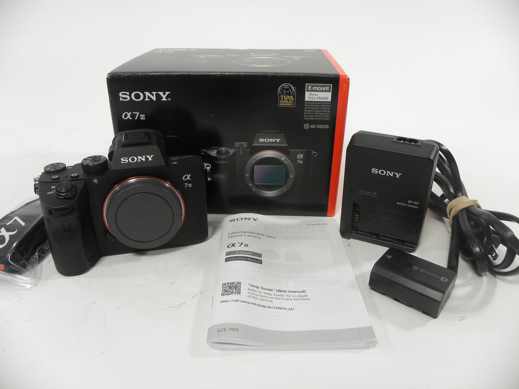 Sony a7 III 24.2mp Mirrorless Digital Body Only Shutter Ct. 4,151