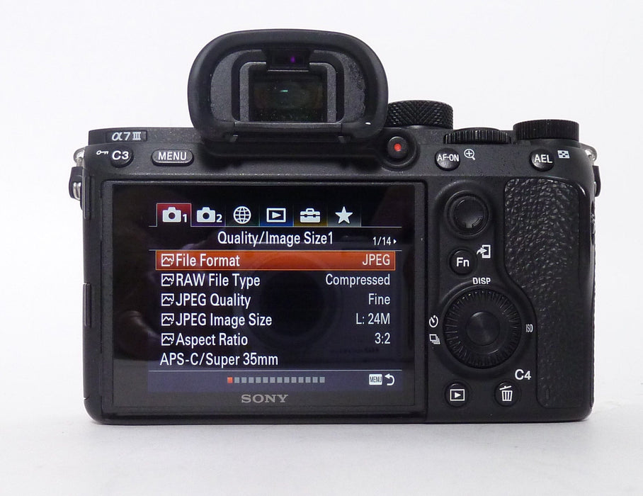 Sony a7 III Body - Shutter Count 10,172