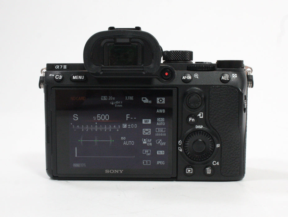 Sony a7 III Mirrorless Digital Camera with Shutter Count 7,436