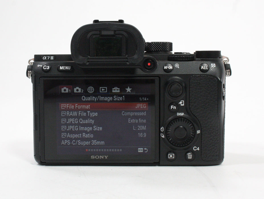 Sony a7 III Mirrorless Digital Camera with Shutter Count 7,436