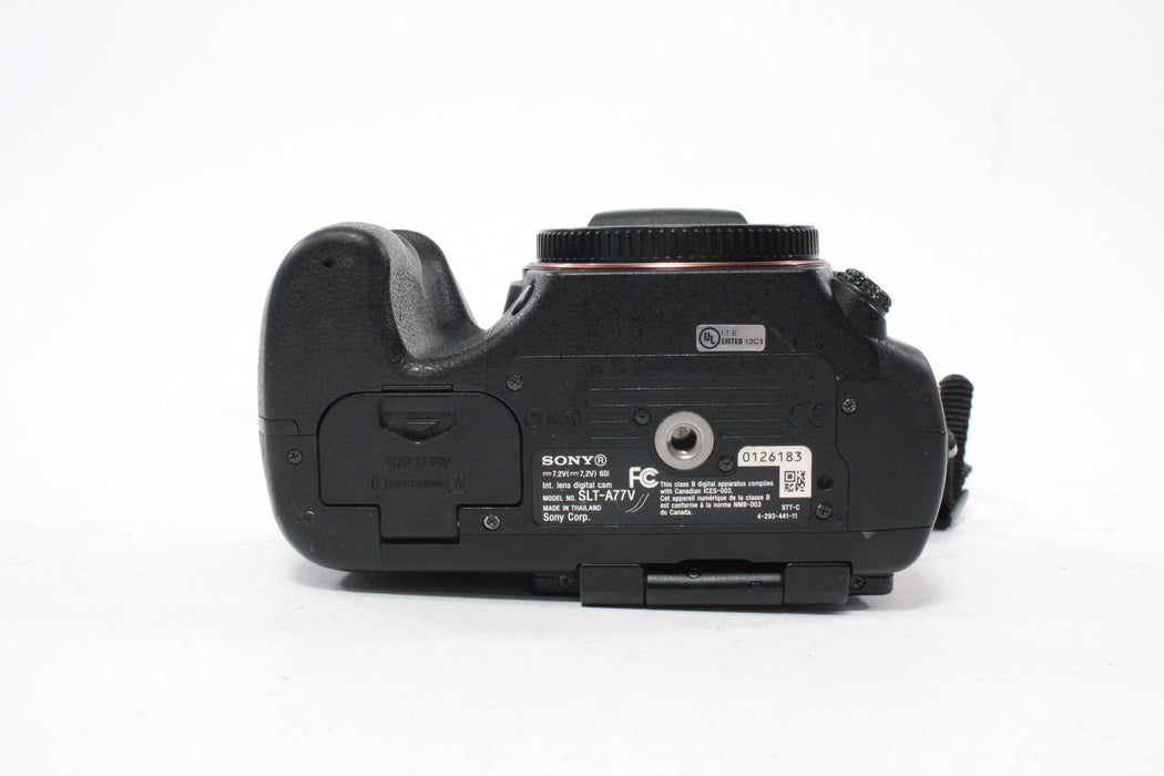 Sony A77 DSLR Camera Body with Shutter Count 31,542