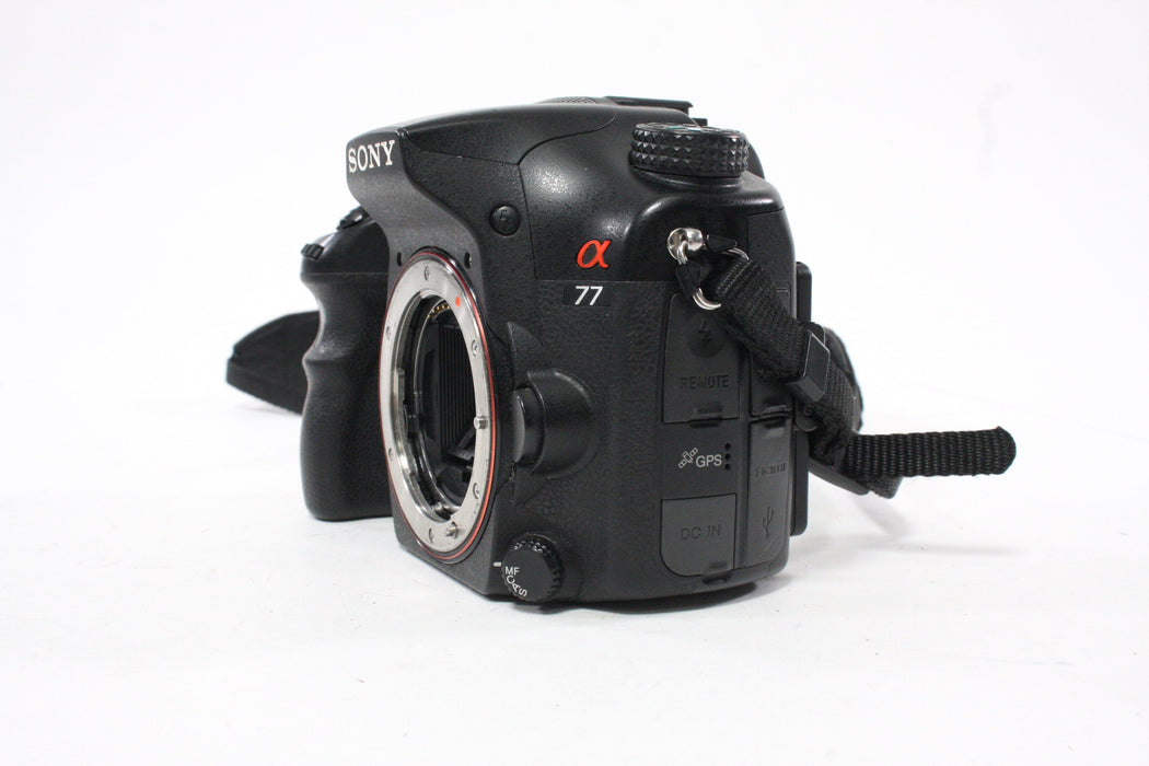 Sony A77 DSLR Camera Body with Shutter Count 31,542