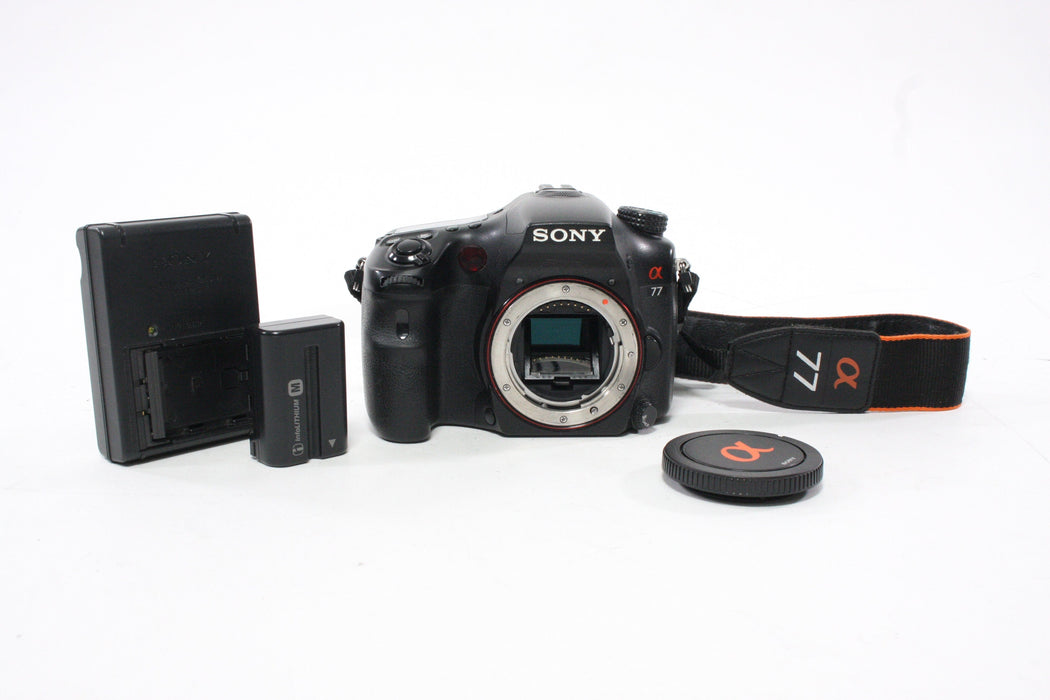 Sony A77 DSLR Camera Body with Shutter Count 31,542