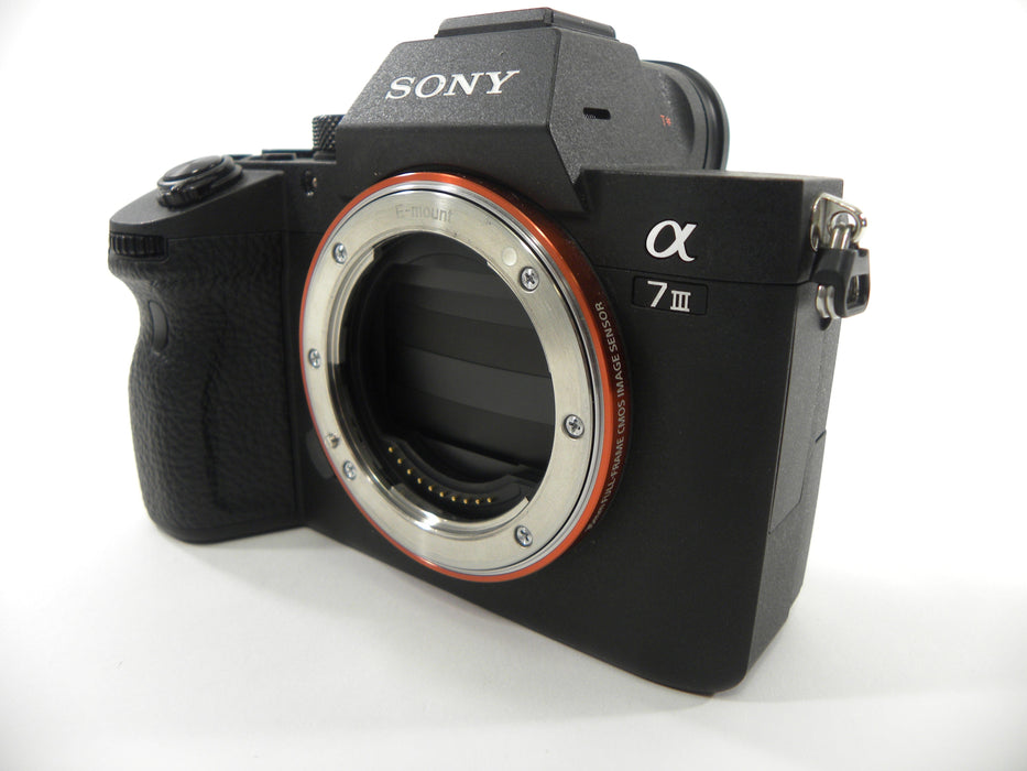 Sony a7III 24.2mp Digital Mirrorless Camera body only Shutter Ct. 11,019