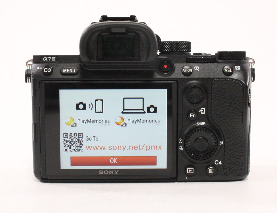 Sony A7III Digital Mirrorless Camera with Shutter Count 5,126