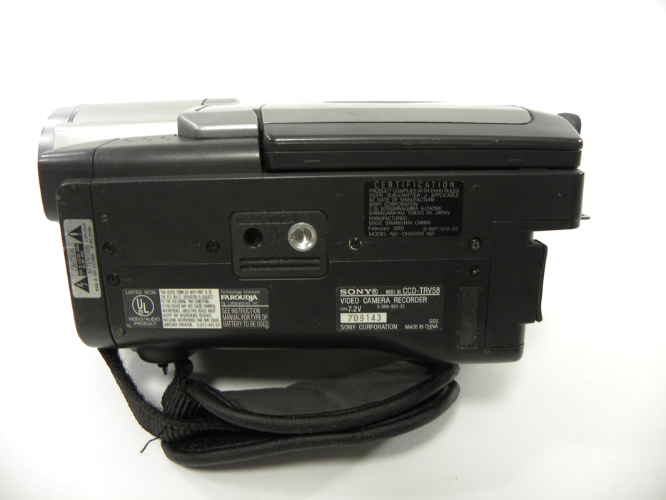 Sony CCD-TRV58 Hi8 Handycam Camcorder