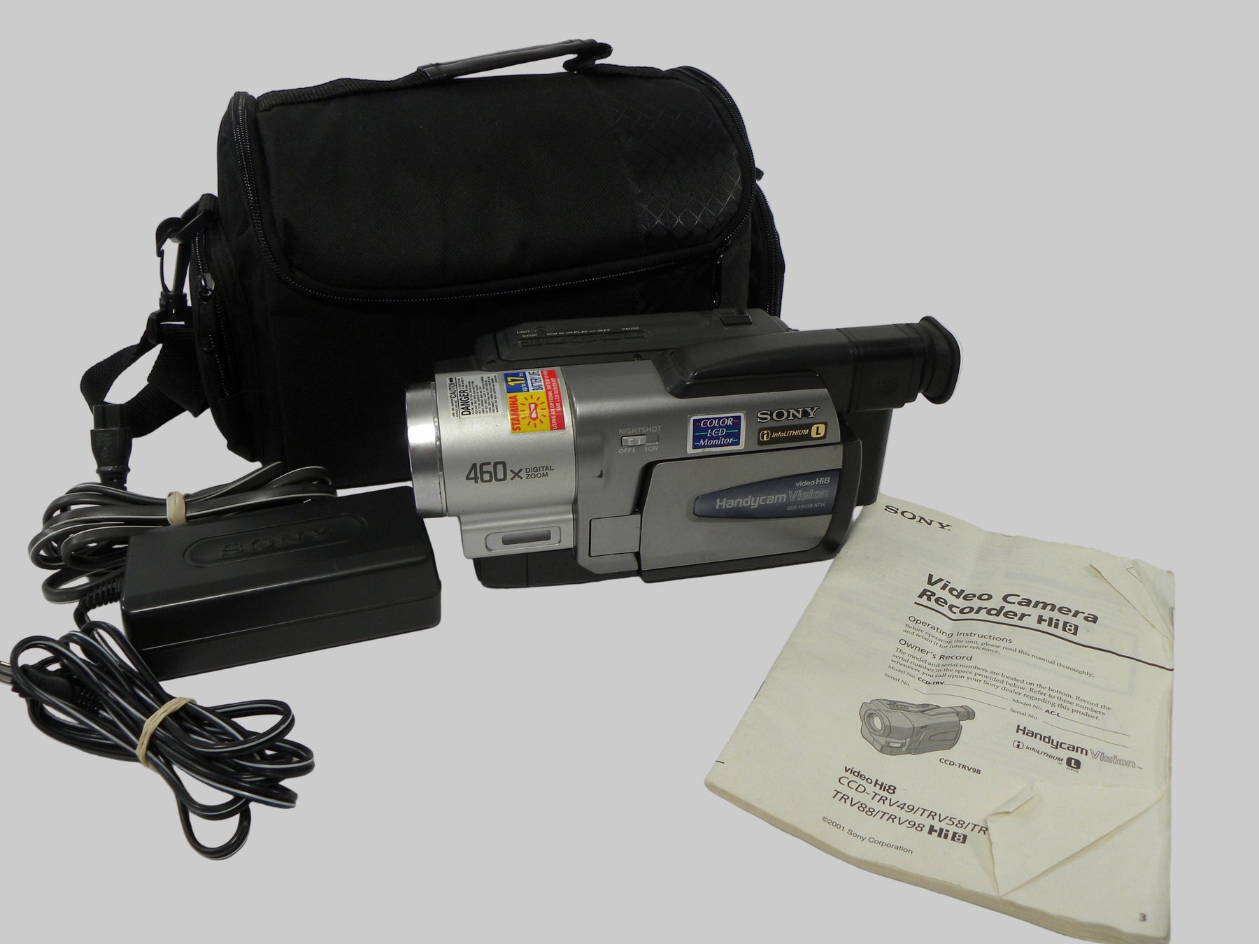 Sony CCD-TRV58 Hi8 Handycam Camcorder
