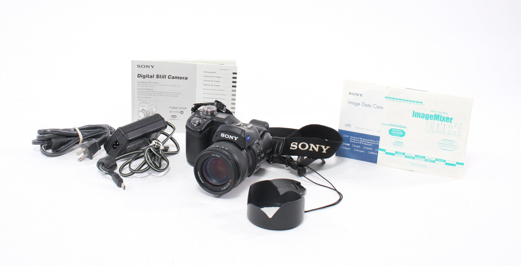 Sony Cyber-shot DSC-F828 Digital Camera 7x Zoom 8.0mp