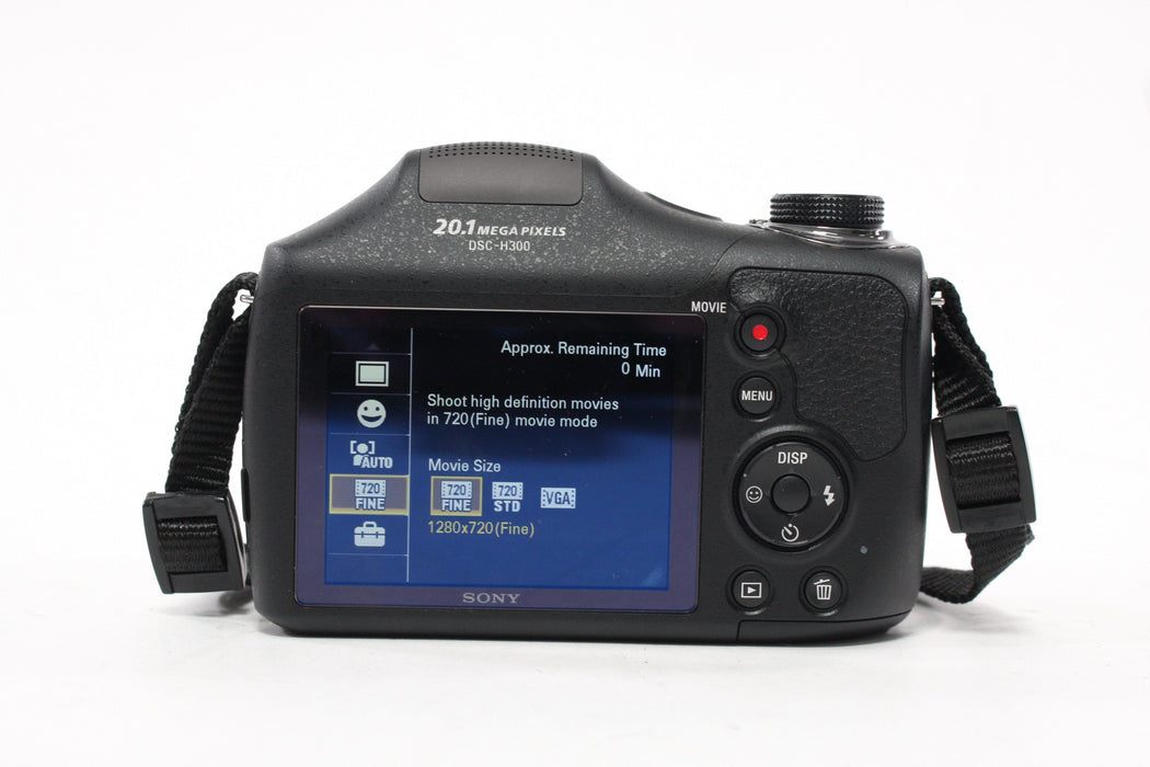 Sony Cyber-shot DSC-H300 Digital Camera 35x Zoom 20.1mp