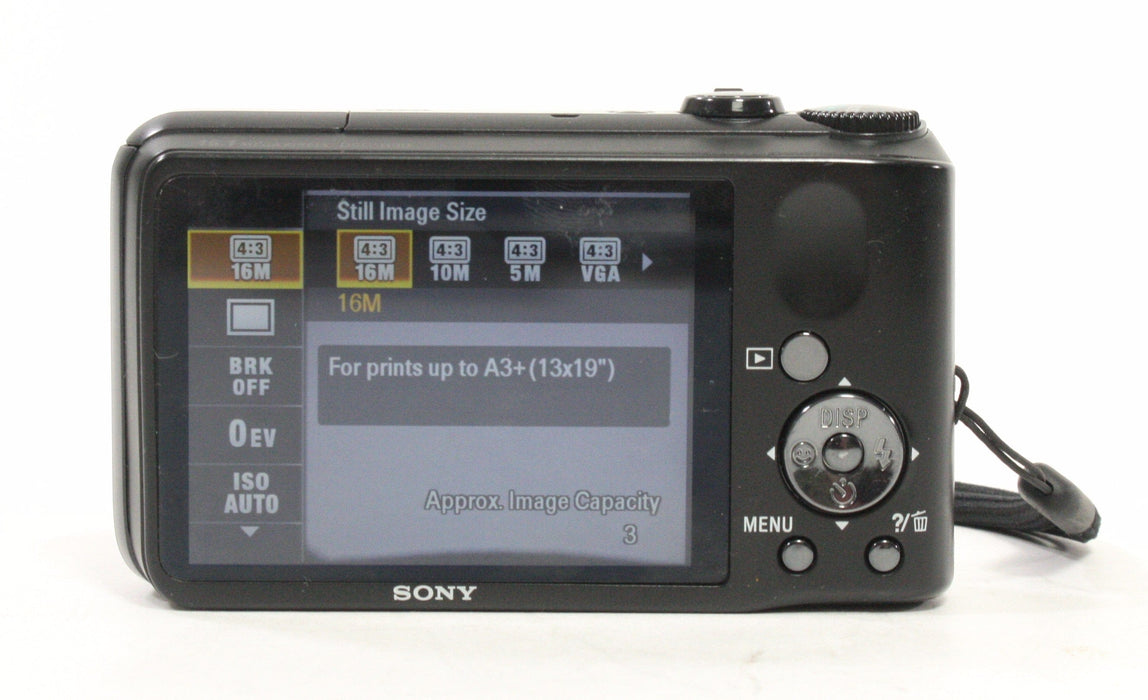 Sony Cyber-shot DSC-H90 Digital Camera 16x Zoom 16.1mp