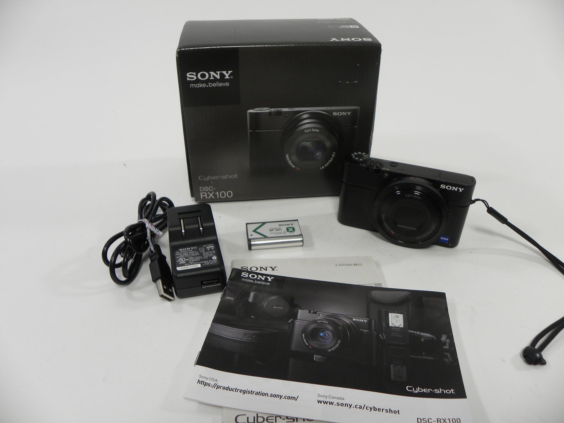 Sony Cyber Shot DSC-RX100 20.2mp Digital Camera