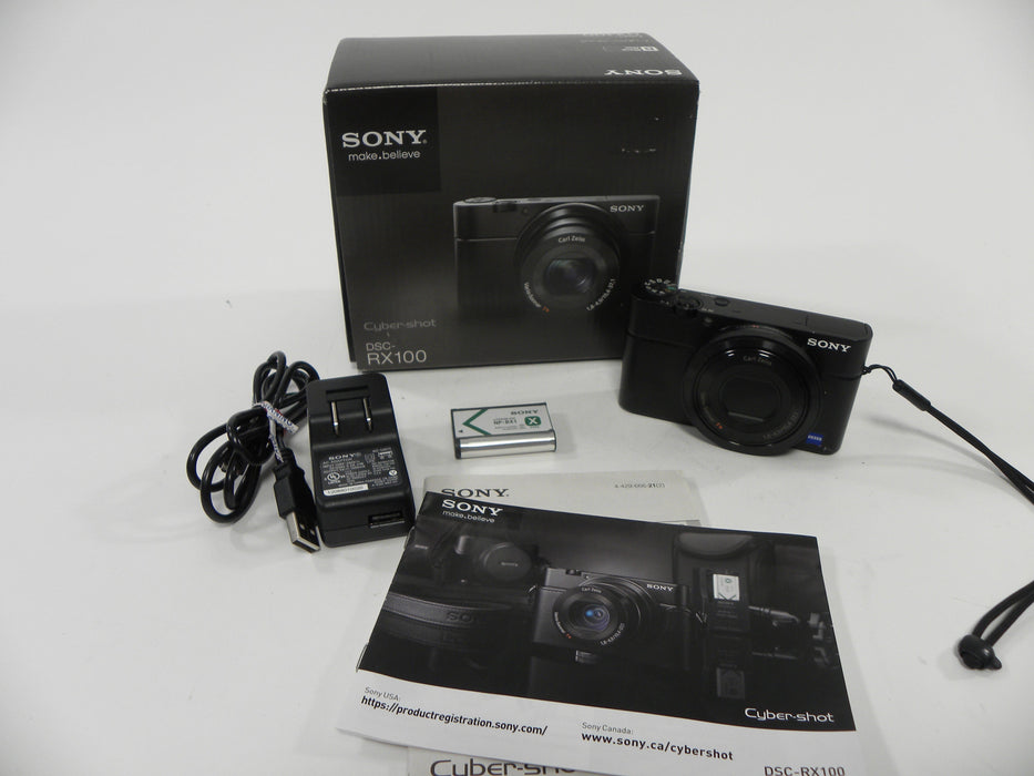 Sony Cyber Shot DSC-RX100 20.2mp Digital Camera