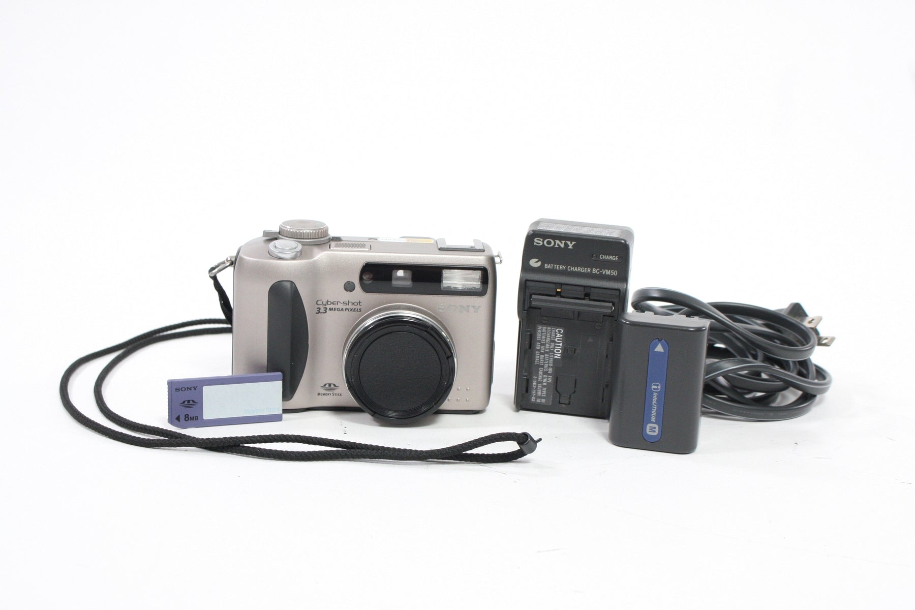 Sony Cyber-shot DSC-S75 Digital Point-and-Shoot Camera 6x Zoom 3.3mp