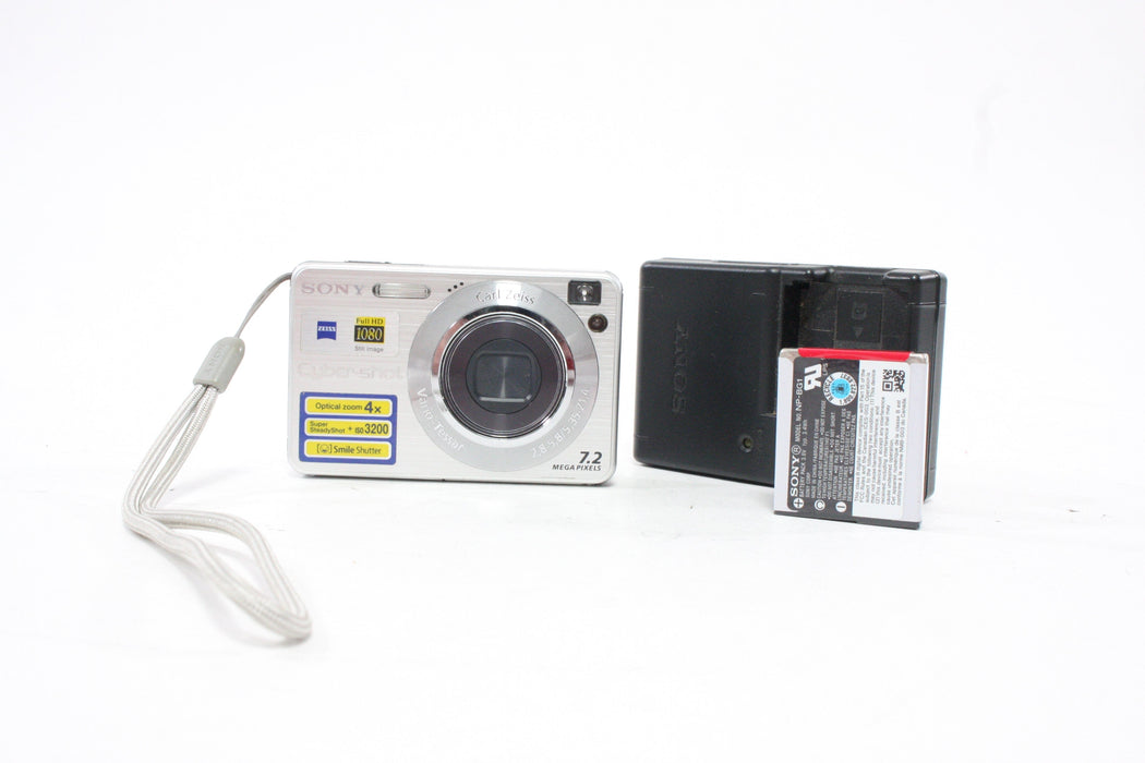 Sony Cyber-shot DSC-W120 Digital Point-and-Shoot Camera 4x Zoom 7.2mp