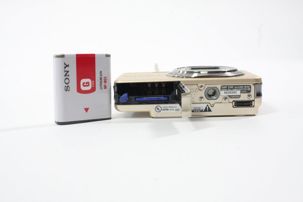 Sony Cyber-shot DSC-W150 Digital Point-and-Shoot with 2GB Memory Stick 5x Zoom 8.1mp