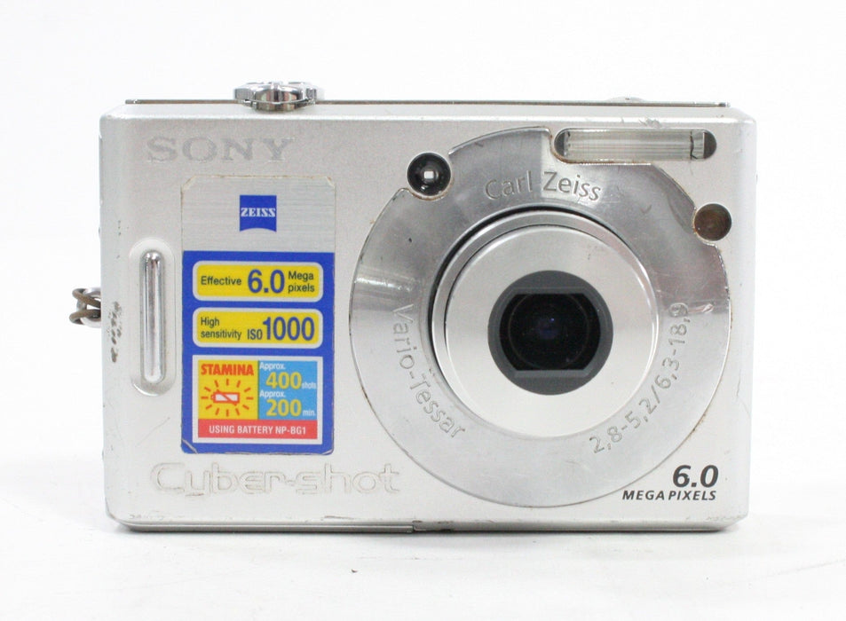 Sony Cyber-shot DSC-W30 Point-and-Shoot Digital Camera 3x Zoom 6.0mp