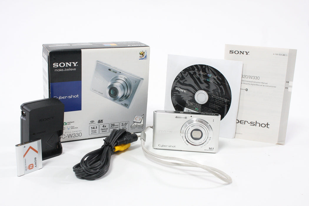 Sony Cyber-shot DSC-W330 Digital Point-and-Shoot Camera 4x Zoom 14.1mp