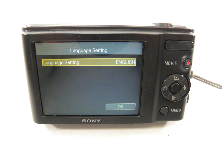 Sony Cyber Shot DSC-W800 20.1mp Digital Camera