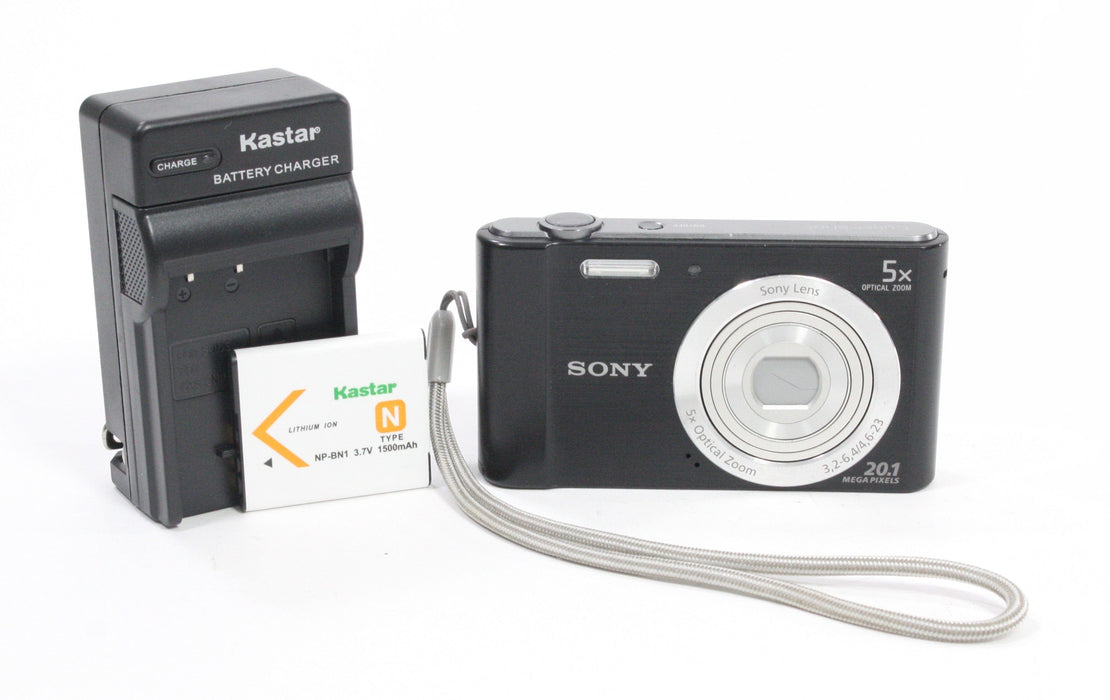 Sony Cyber-shot DSC-W800 Digital Camera 5x Zoom 20.1mp (Black)