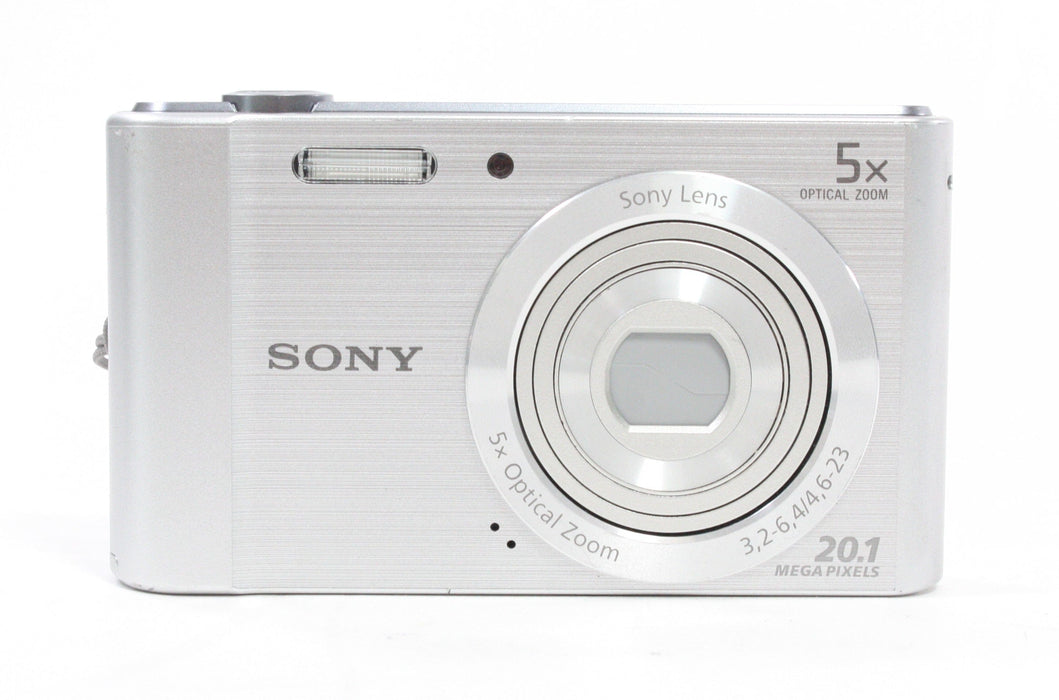 Sony Cyber-shot DSC-W800 Digital Camera 5x Zoom 20.1mp (Silver)