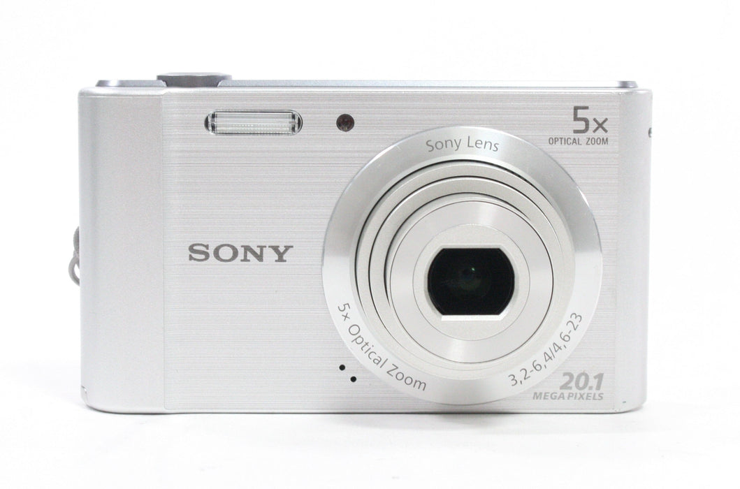 Sony Cyber-shot DSC-W800 Digital Camera 5x Zoom 20.1mp (Silver)
