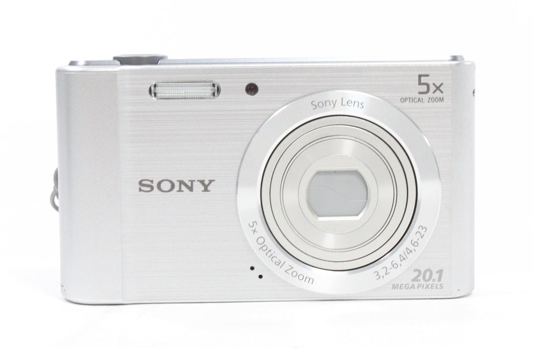 Sony Cyber-shot DSC-W800 Digital Camera 5x Zoom 20.1mp (Silver)