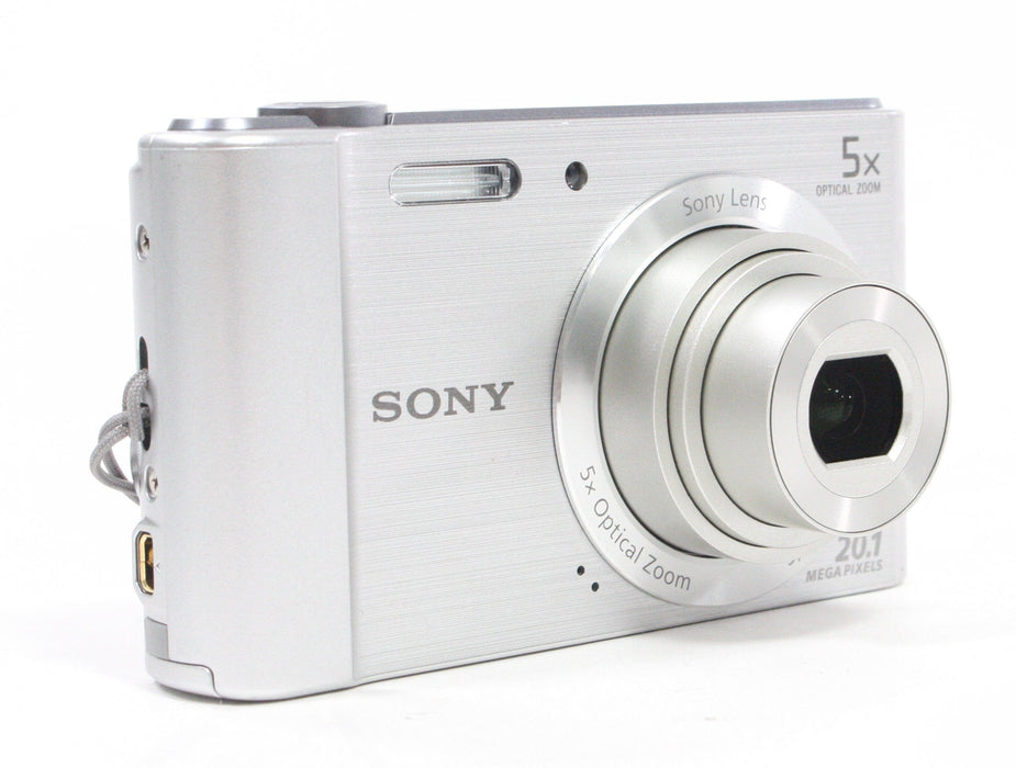 Sony Cyber-shot DSC-W800 Digital Camera 5x Zoom 20.1mp (Silver)