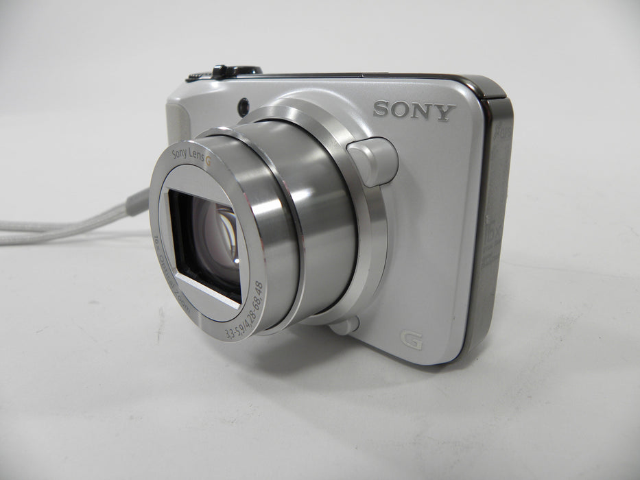 Sony Cyber Shot G DSC-HX10V 18.2mp Digital Camera (White)