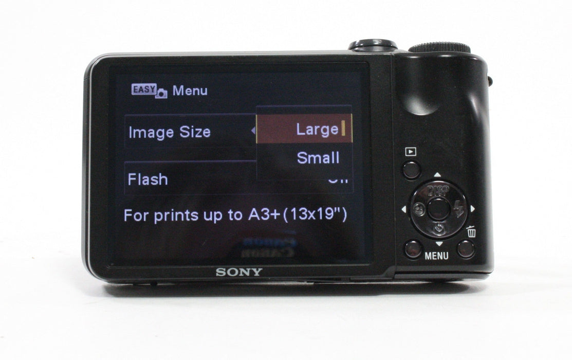 Sony Cyber-shot Steadyshot DSC-H55 Digital Camera 10x Zoom 14.1mp