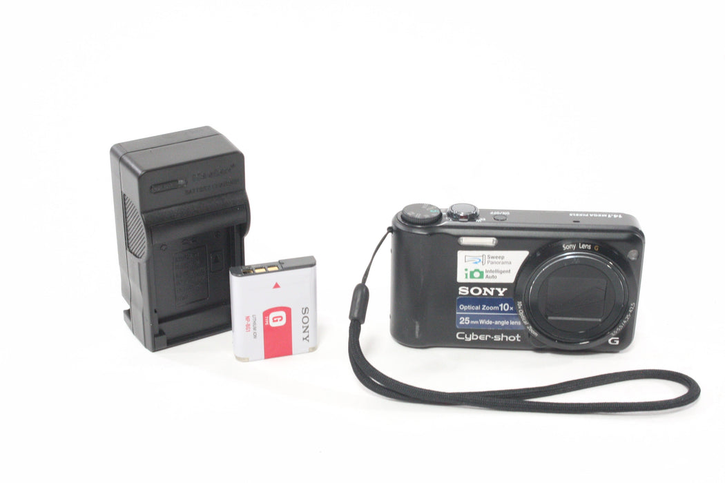 Sony CyberShot DSC-H55 Digital Point-and-Shoot Camera with 10x Zoom & 14.1mp