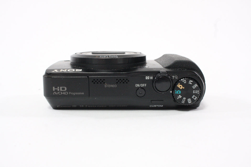 Sony Cybershot DSC-HX20V Digital Point-and-Shoot 20x Zoom 18.2mp AS-IS