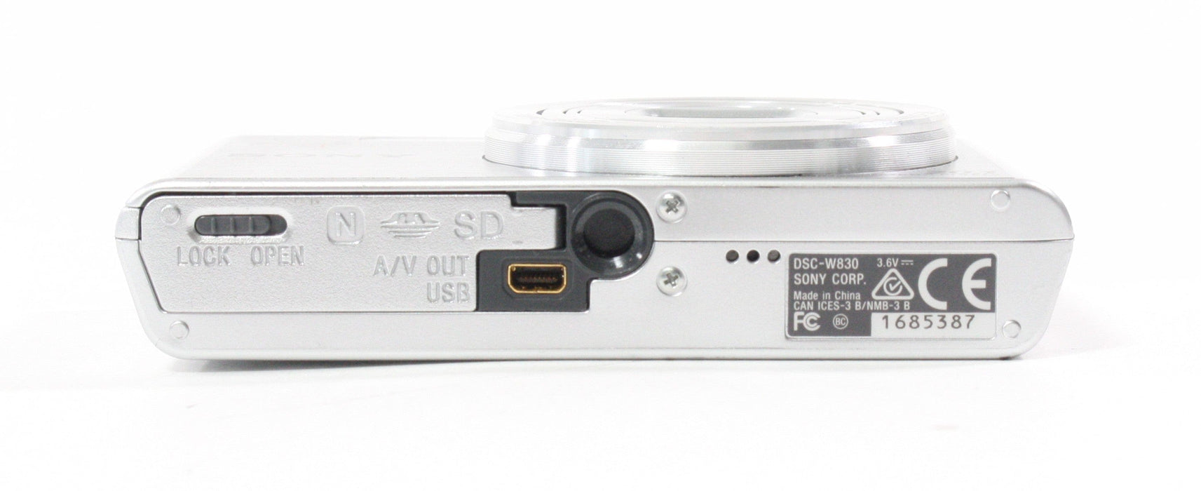 Sony Cybershot DSC-W830 Digital Camera 8x Zoom 20.1mp