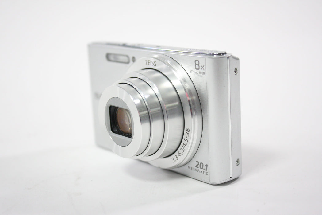 Sony Cybershot DSC-W830 Digital Point and Shoot Camera 8x Zoom 20.1mp (silver)