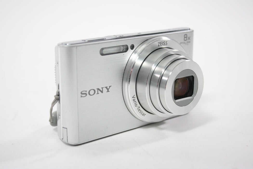 Sony Cybershot DSC-W830 Digital Point and Shoot Camera 8x Zoom 20.1mp (silver)