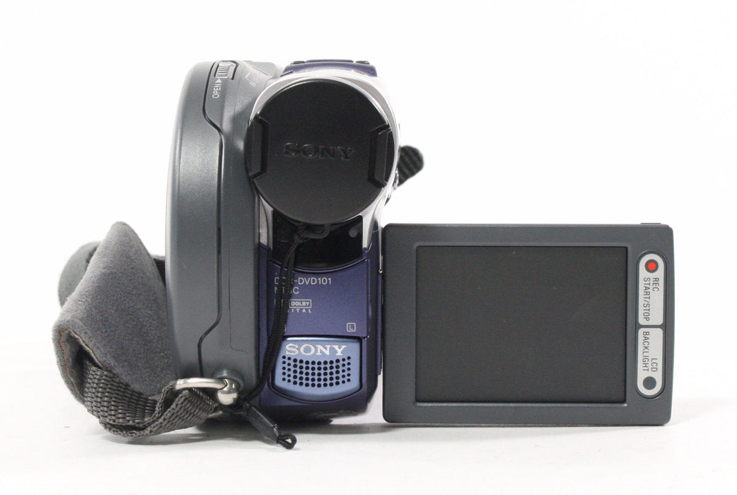 Sony DCR-DVD 101 Camcorder (Blue)