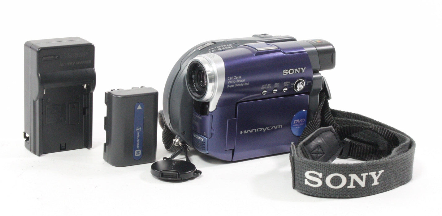 Sony DCR-DVD 101 Camcorder (Blue)