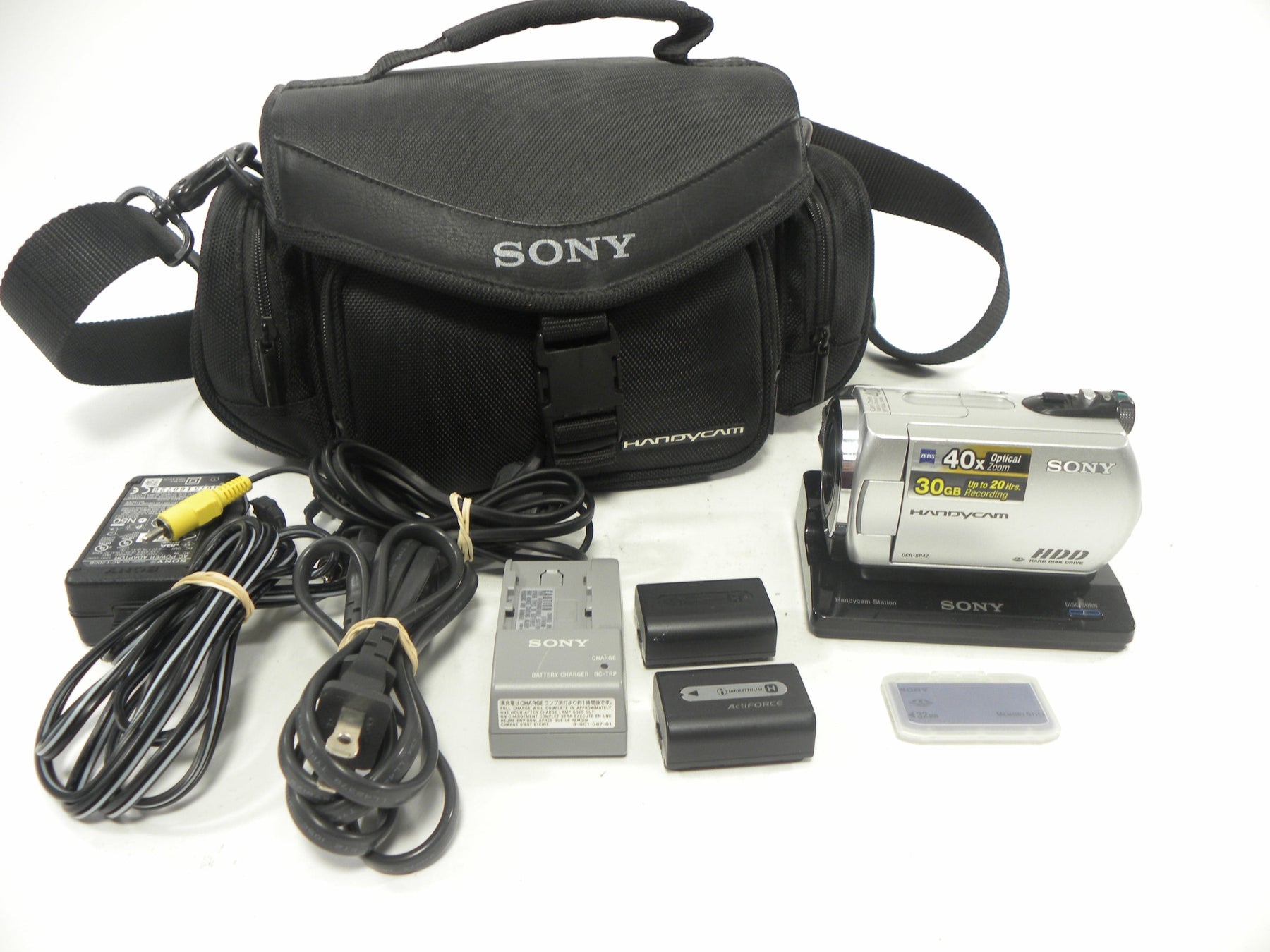 Sony DCR-SR42 HDD Hard Drive Handycam Camcorder