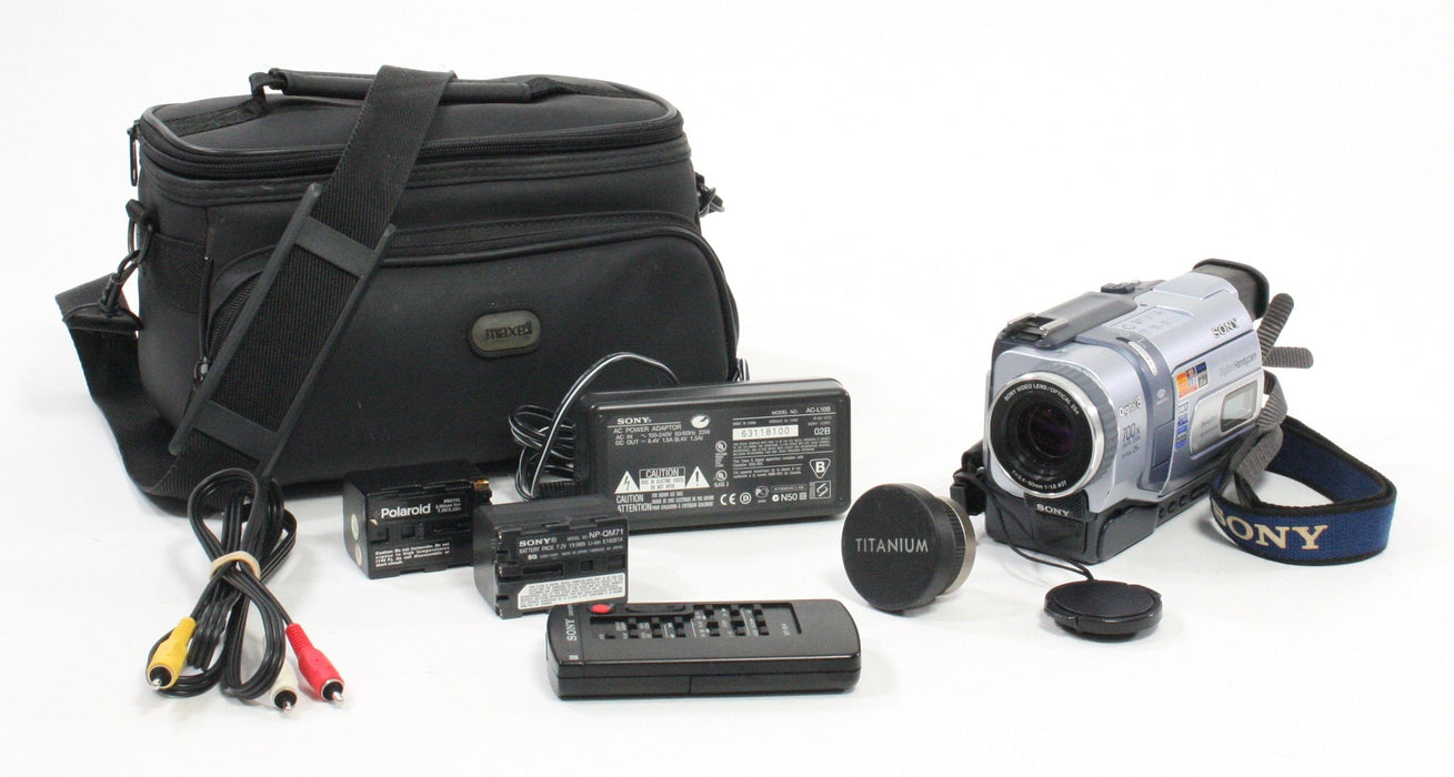 Sony DCR-TRV 340 Digital 8 Camcorder with Titanium I.R. Lens