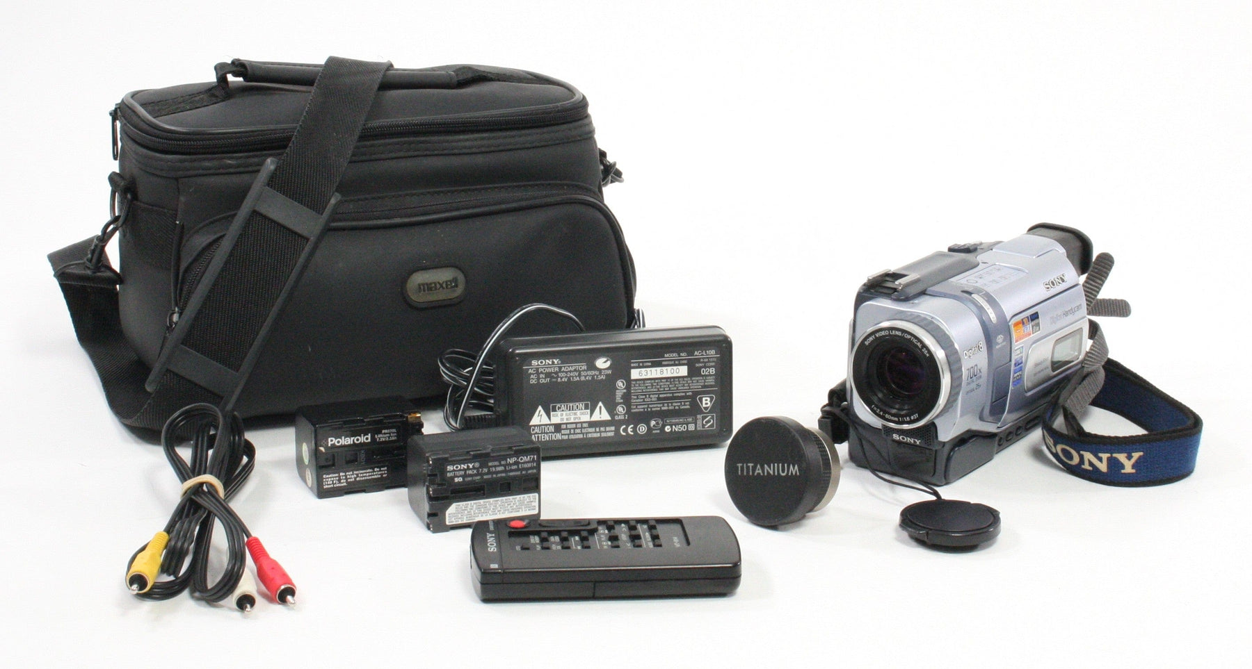 Sony DCR-TRV 340 Digital 8 Camcorder with Titanium I.R. Lens
