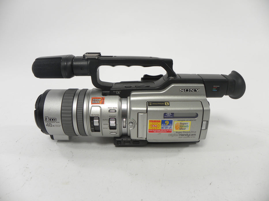 Sony DCR-VX2000 MiniDV Super Steady Shot Camcorder