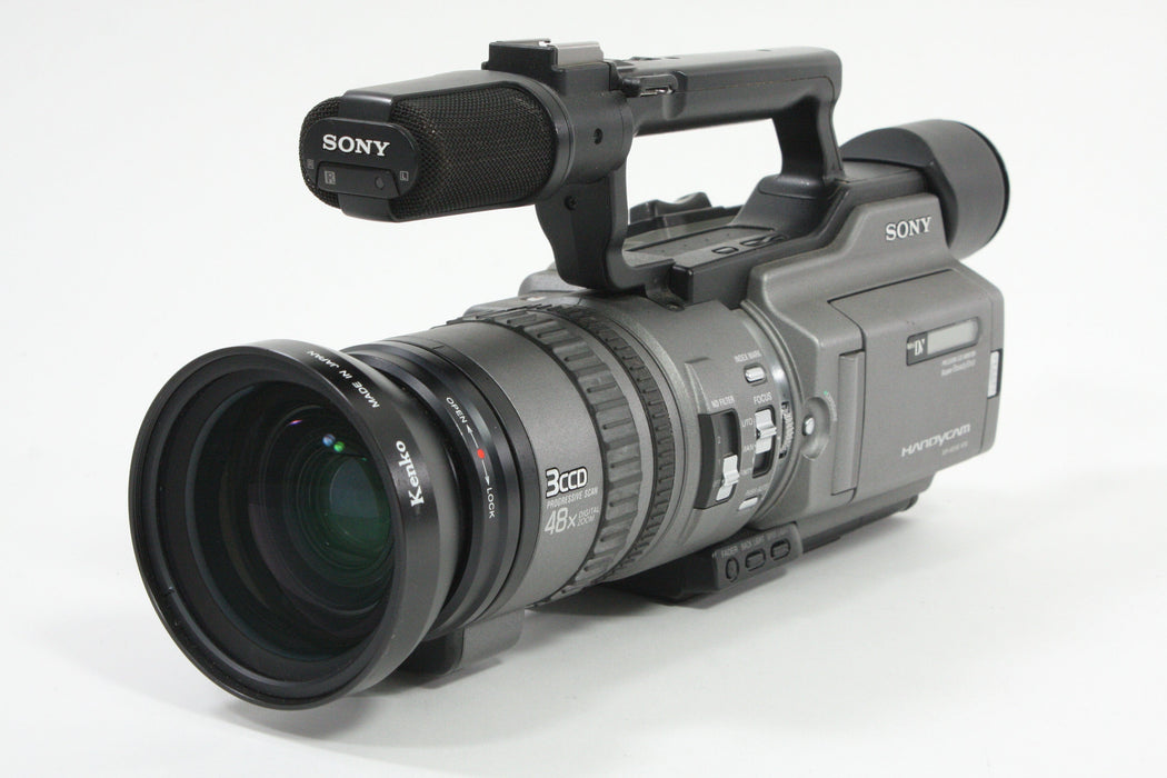 Sony DCR-VX2100 Mini DV Camcorder with x0.65 Wide Angle Lens